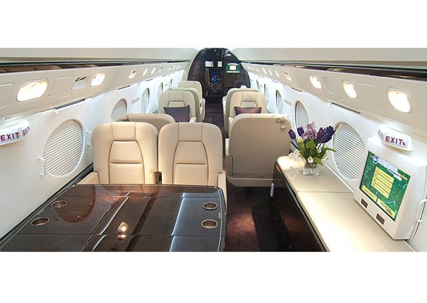 Asien-Privatjet