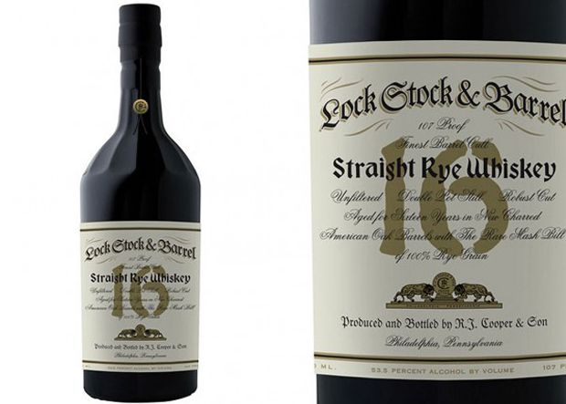 Lock Stock & Barrel Straight Rye Whiskey Aged 16 Years