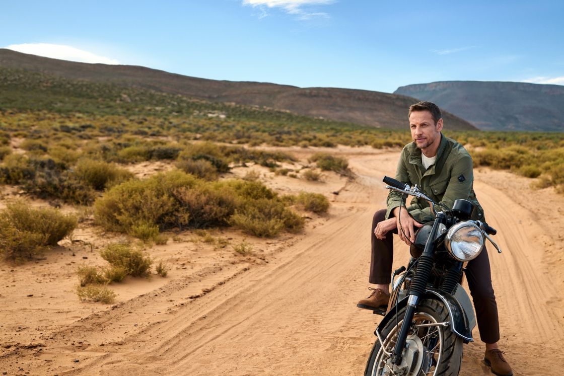 Hackett London Kampagne mit Jenson Button