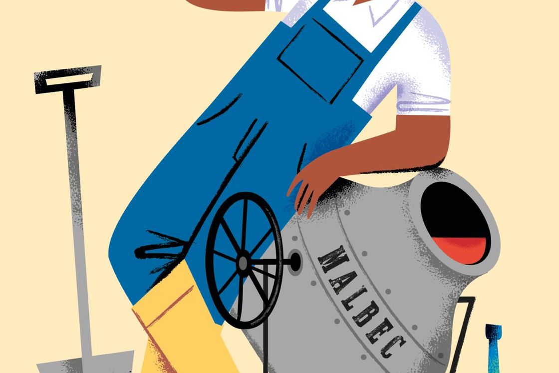 Diese Weine lagern in Beton