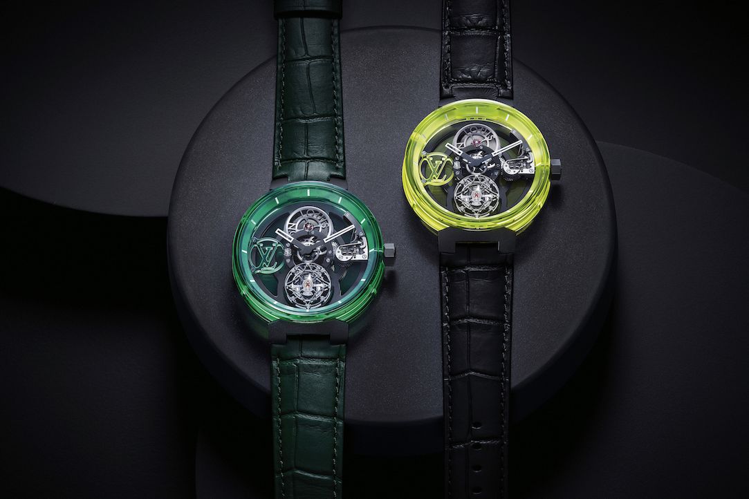 Louis Vuitton Tambour Moon Tourbillon Volant 