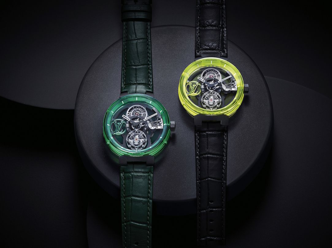 Louis Vuitton Tambour Moon Tourbillon Volant 