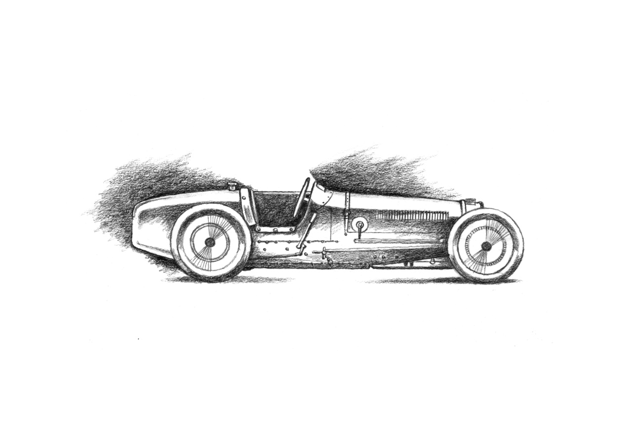 Bugatti- Der letzte Grand Prix-Wagen