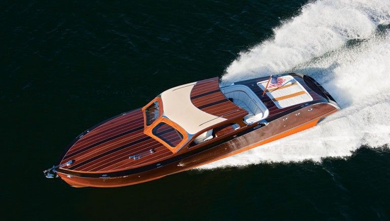 Speedboat aus Edelholz von StanCraft