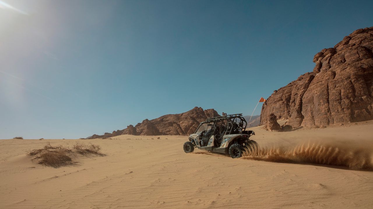 Jeepfahrt in der Wüste
