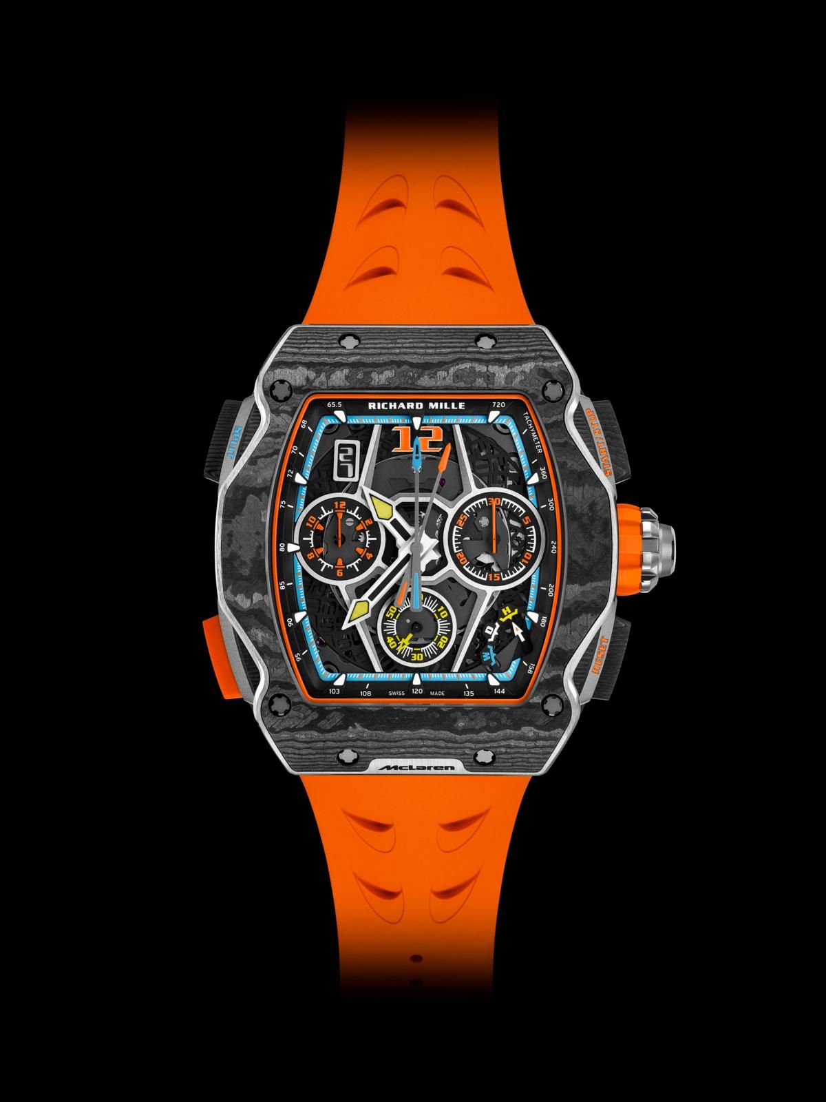 Richard Mille 65-01 Automatik Split-Seconds Chronograph McLaren W1