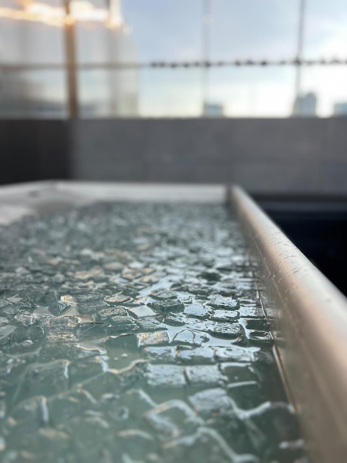 Recover Society Eisbad