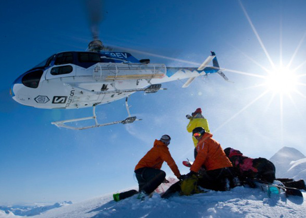 Heliski in Alaska