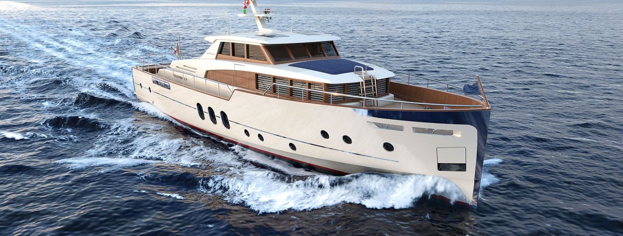 Luxusyacht Kitalpha 22