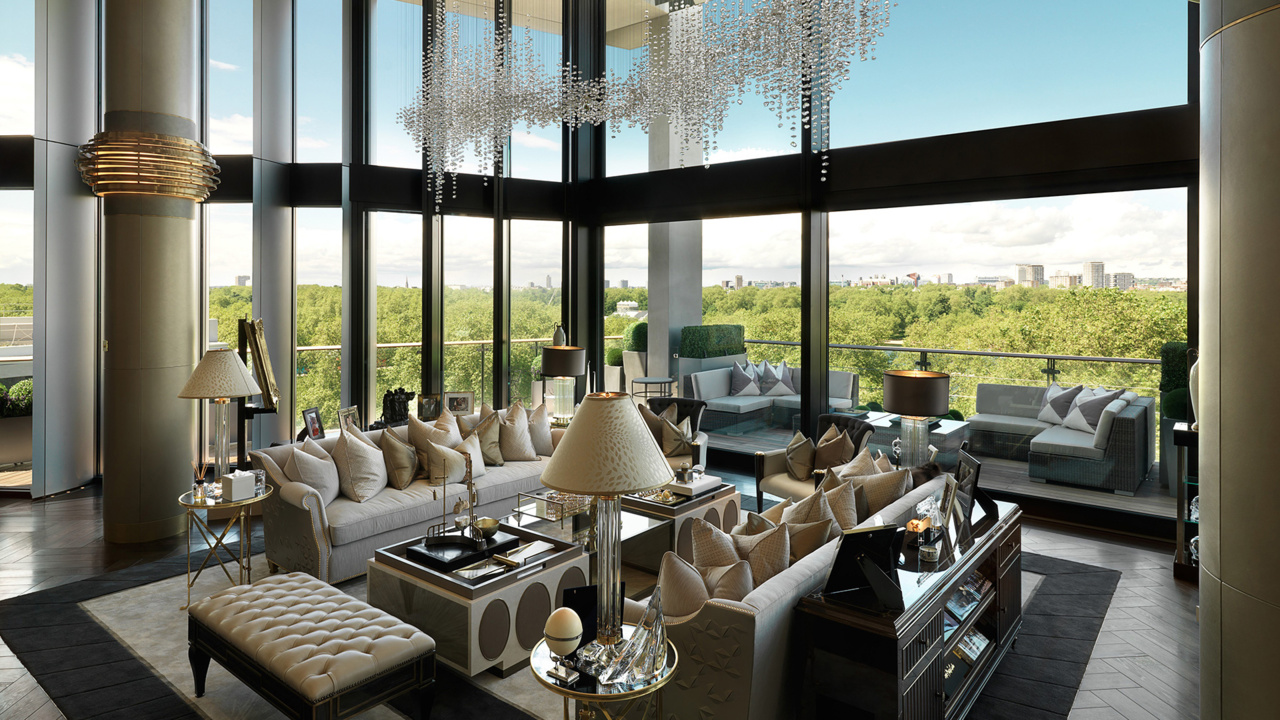 Formeller Empfang im One Hyde Park, London