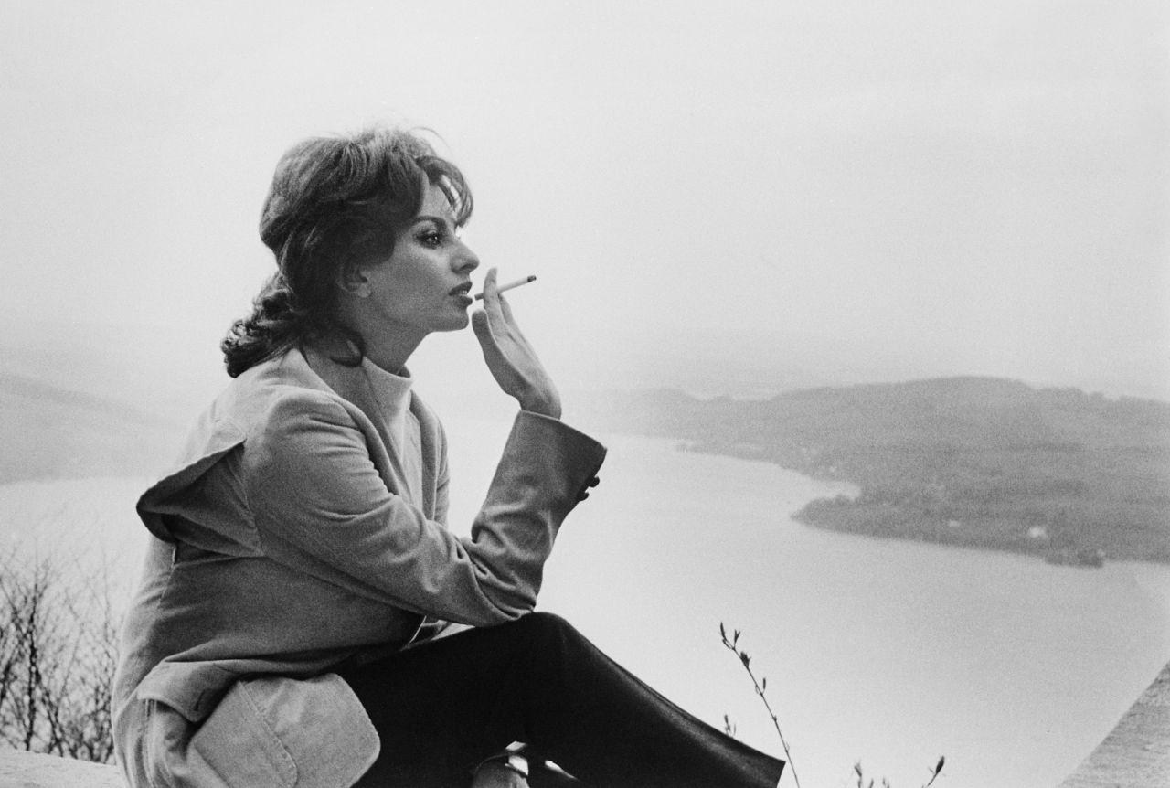 Sophia Loren im Bürgenstock