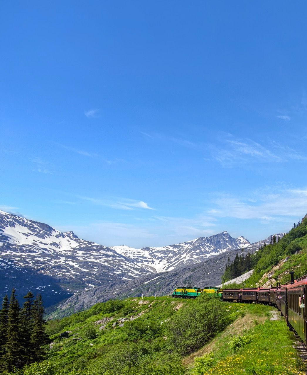 HAL scenic train to the Yukon_Copyright Holland America Line