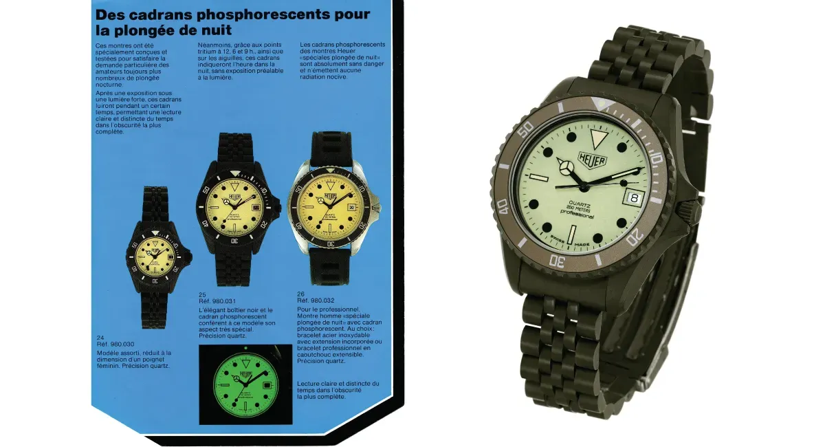 TAG Heuer Professional Night Dive Ref. 980.031