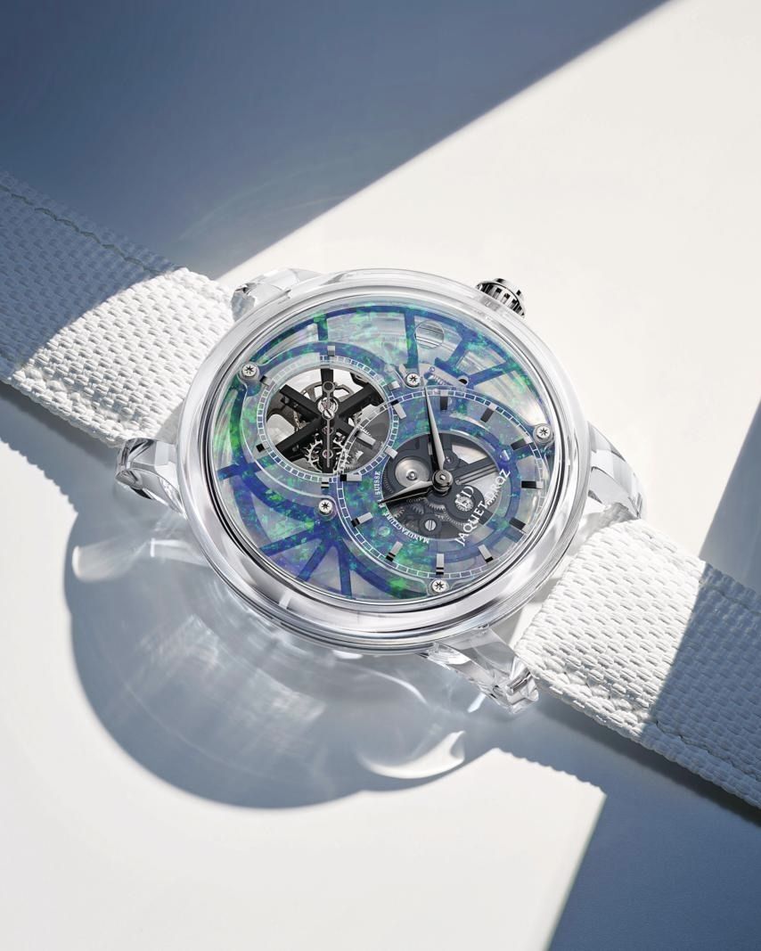 Jaquet Droz Tourbillon Skelet Sapphire Opal