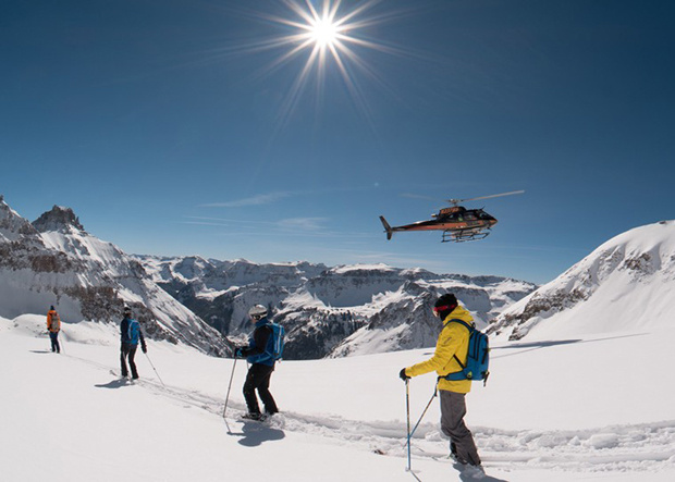 Ski-Abenteuer mit dem Helikopter