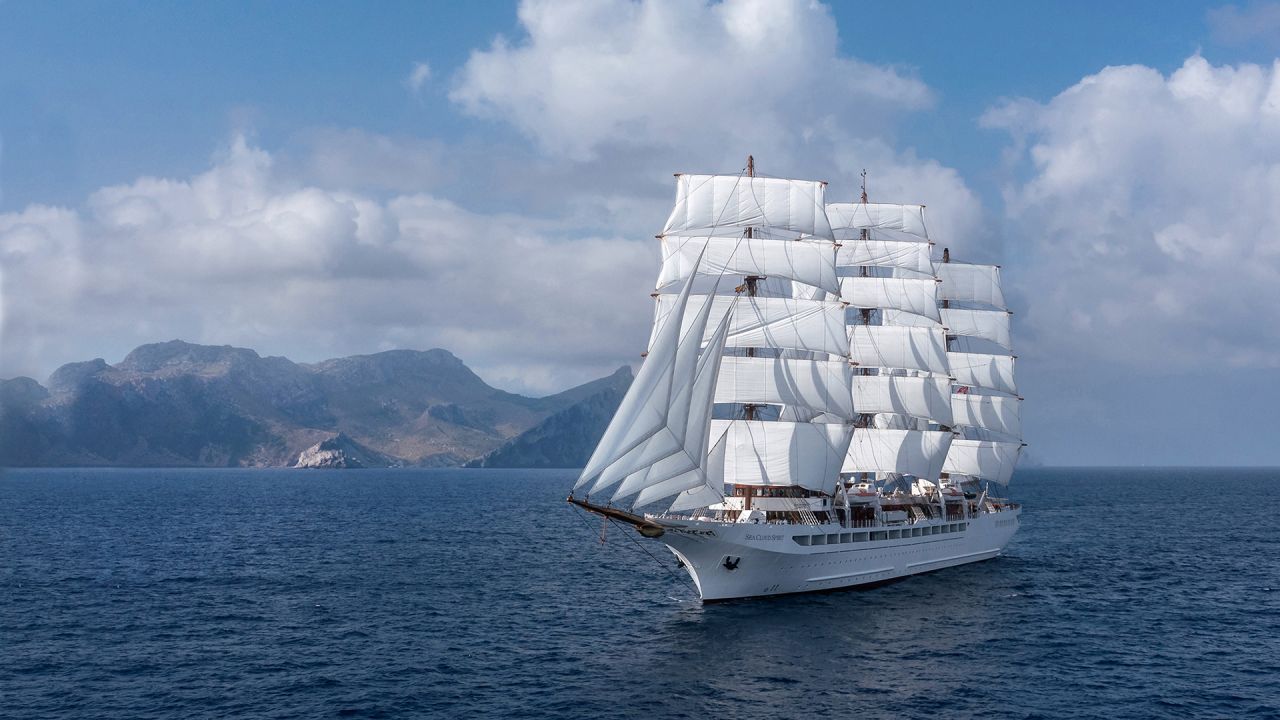 Der Dreimaster Sea Cloud Spirit