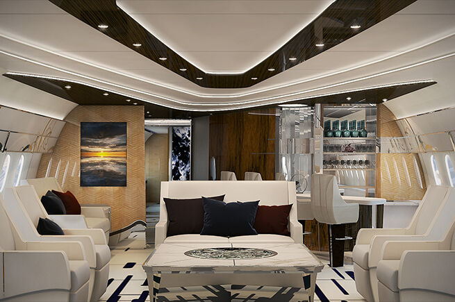 VIP-Lounge des Dreamliner 787-9