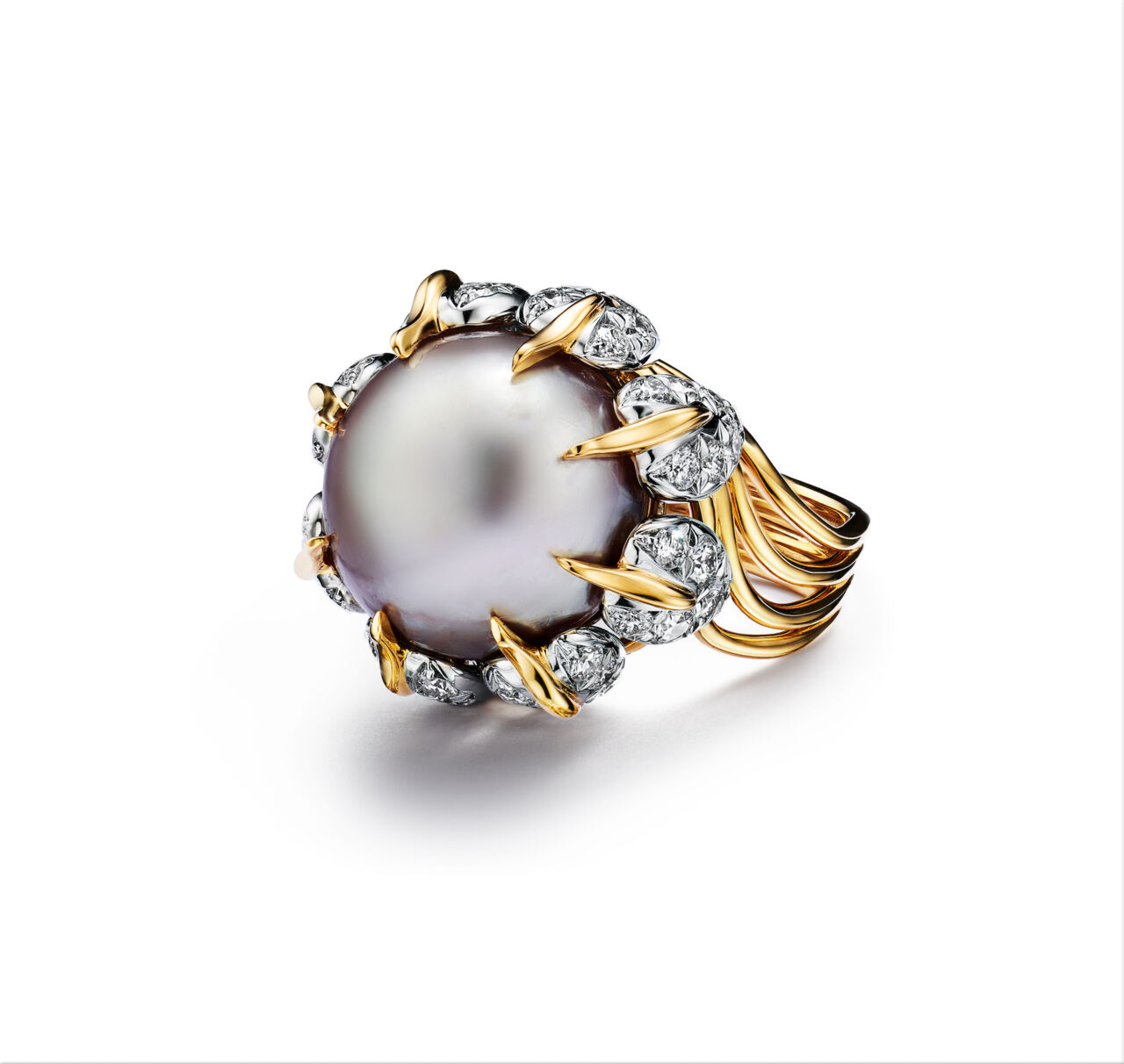 Tiffany & Co. Bird on a Pearl Ring