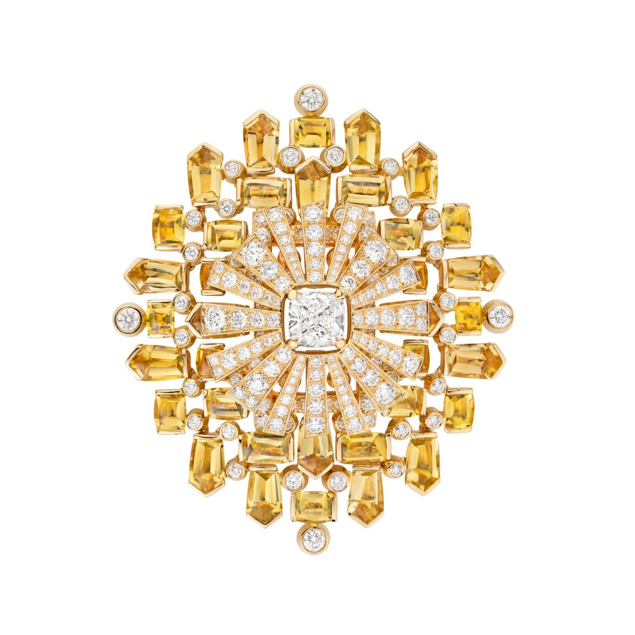 Chanel Tweed-Byzance-Brosche