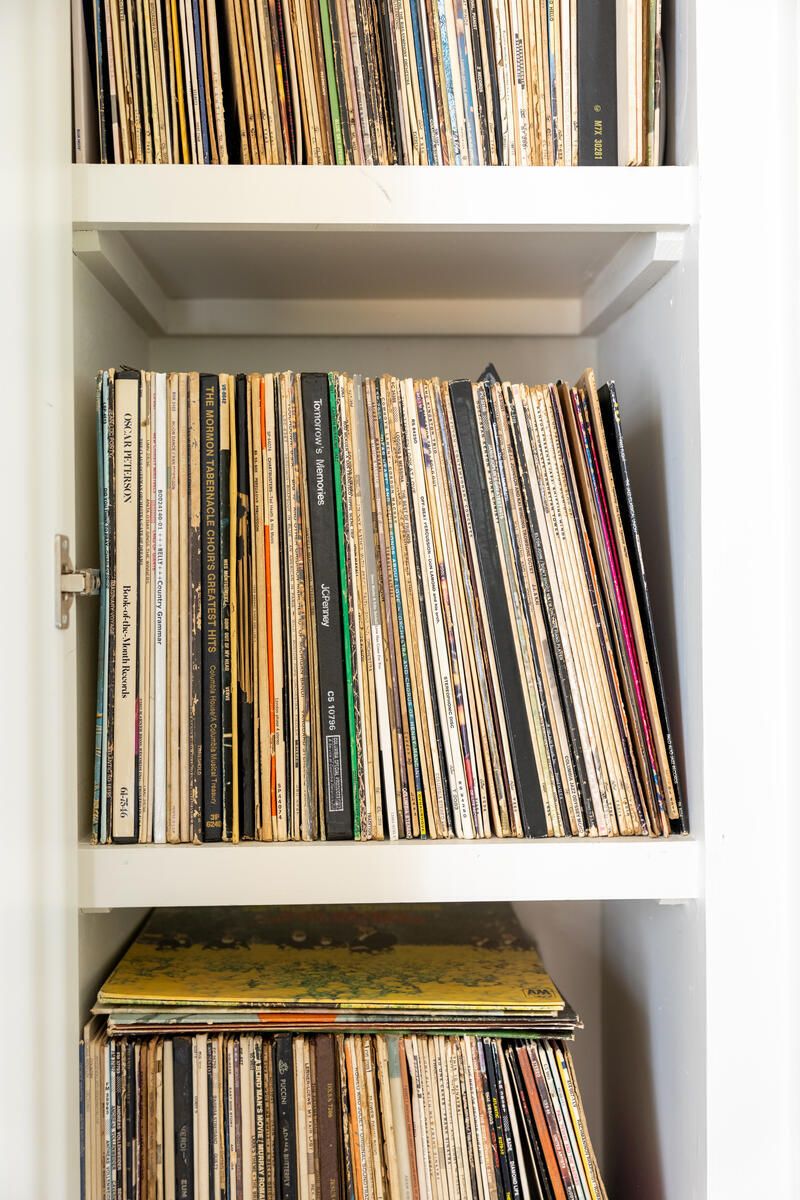 Sid Mashburn Plattensammlung