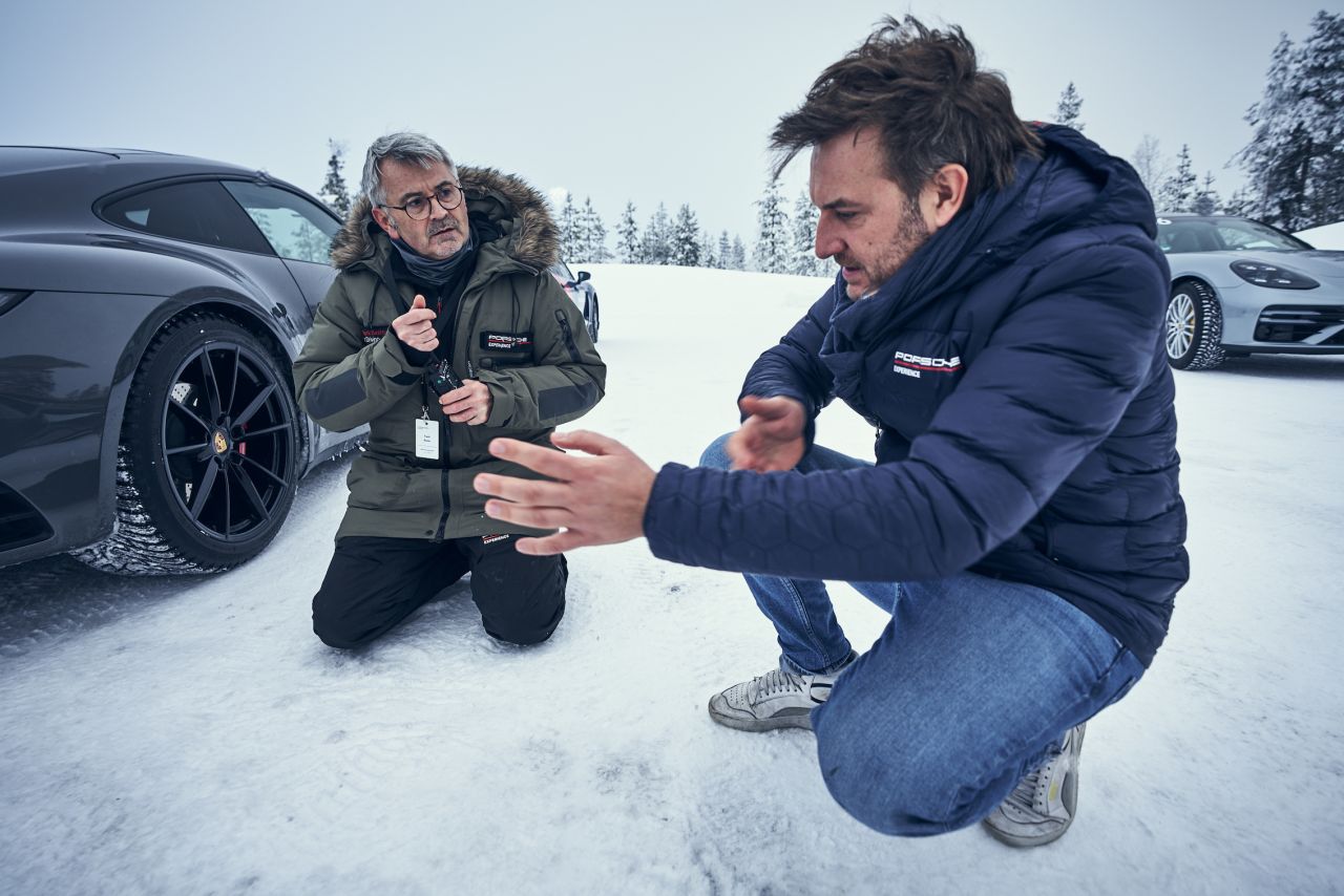 Tim Gutke und Porsche Instructor