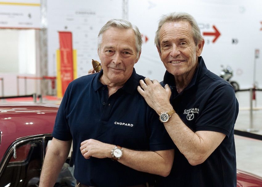 Karl-Friedrich Scheufele & Jacky Ickx