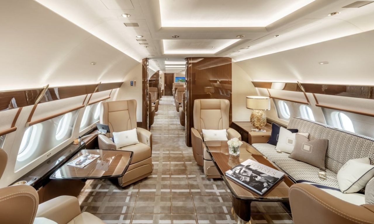 Pinto Privatjetdesign