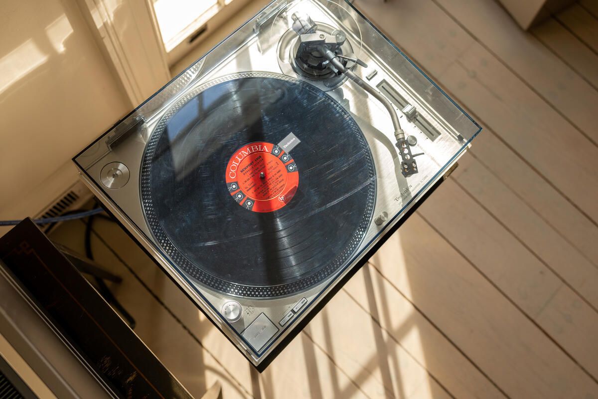 Sid Mashburn Plattenspieler