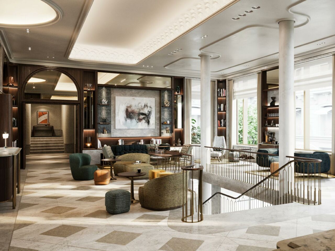 Rosewood München Lobby