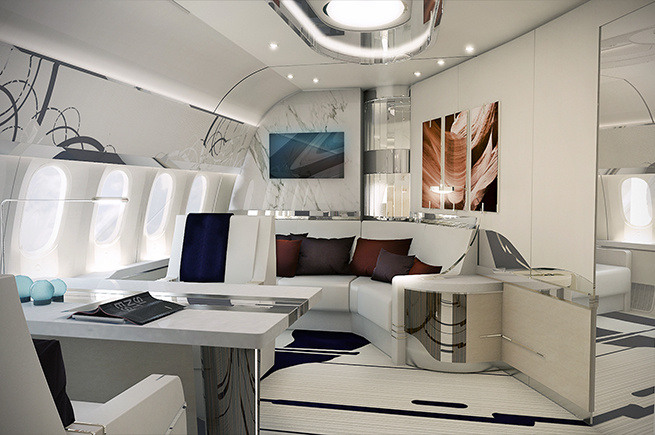 VIP-Master Suite des Dreamliner 787-9 