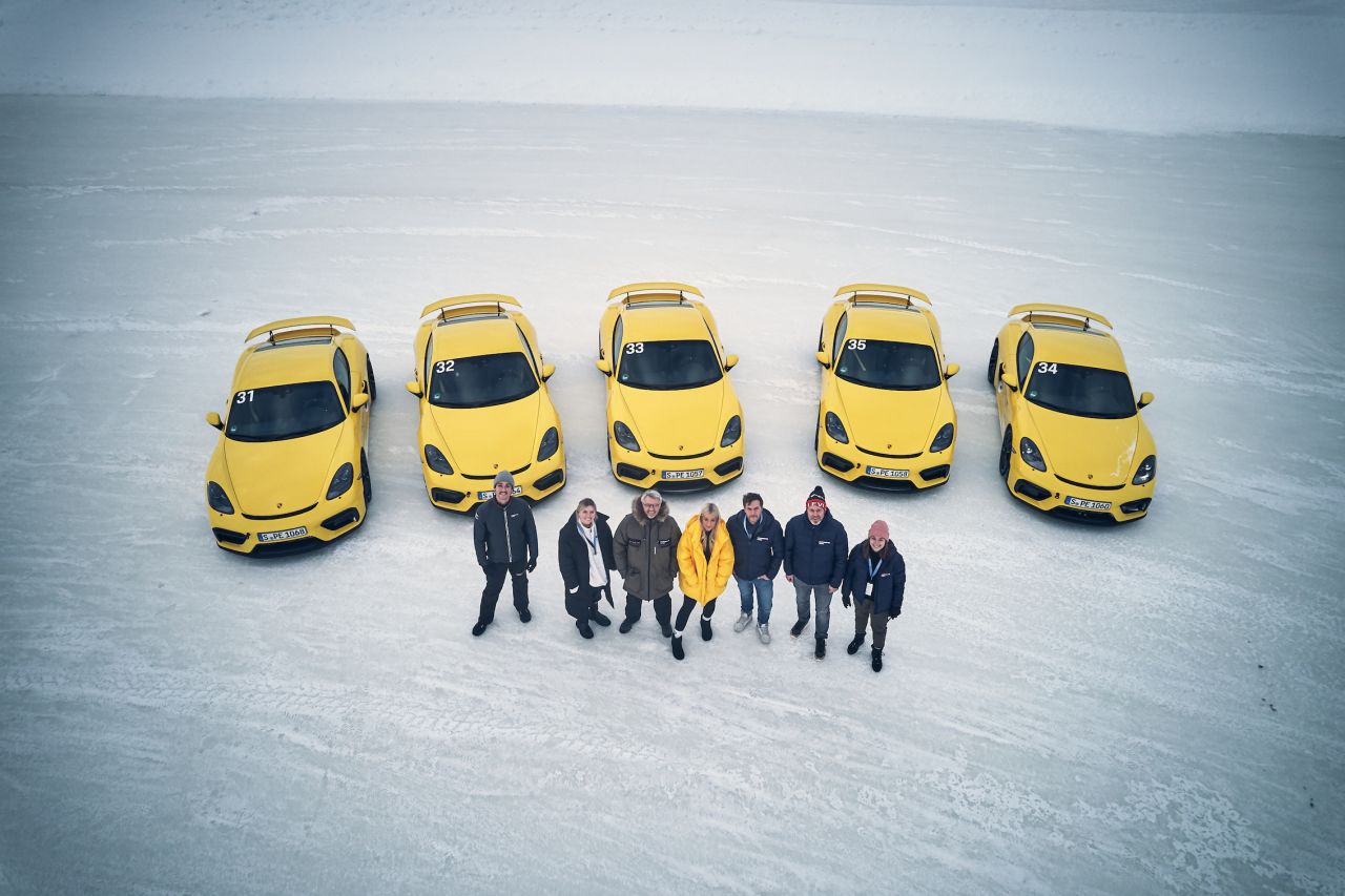 Porsche Ice Experience Teilnehmer