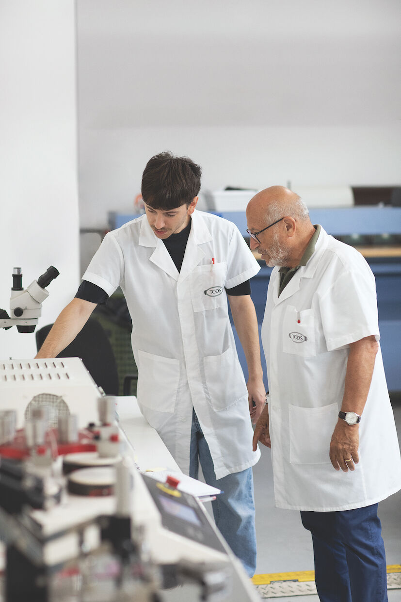 Ledermeister Tony Ripani und Francesco