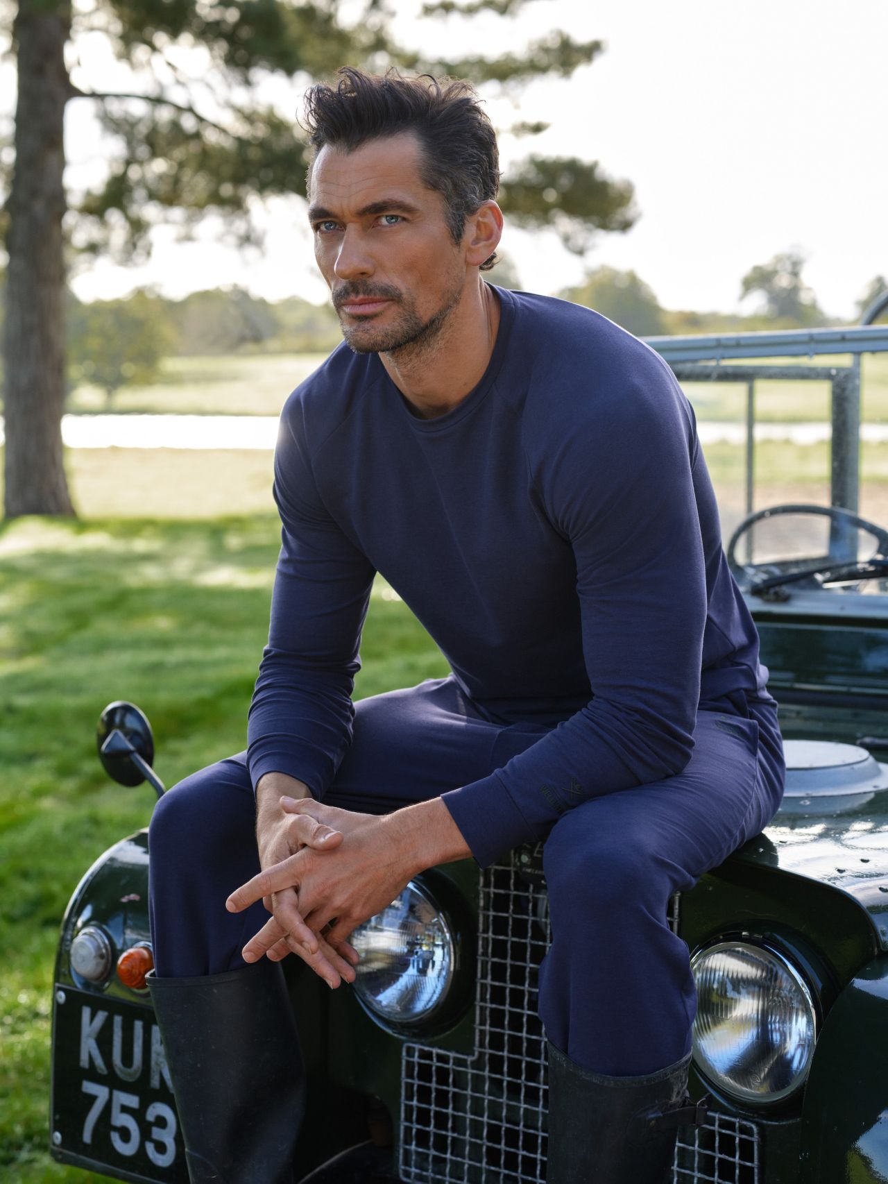 Hackett London x David Gandy Wellwear