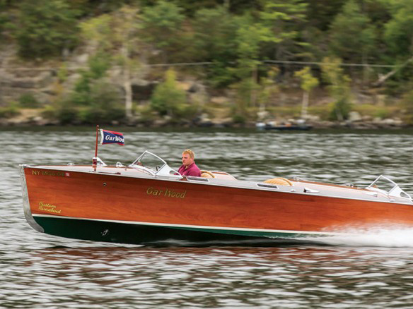 GarWood Speedboat aus Edelholz