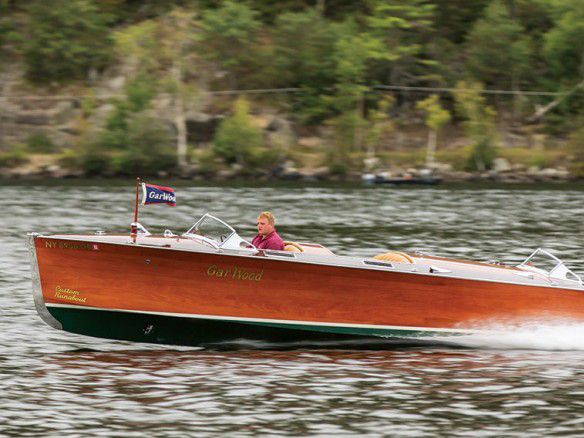 GarWood Speedboat aus Edelholz