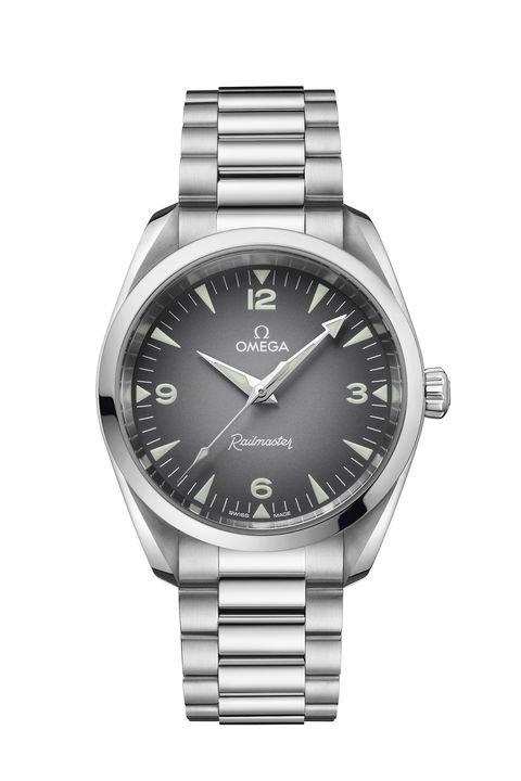 Omega Railmaster Edelstahl