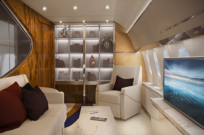 VIP-Guest Room des Dreamliner 787-9