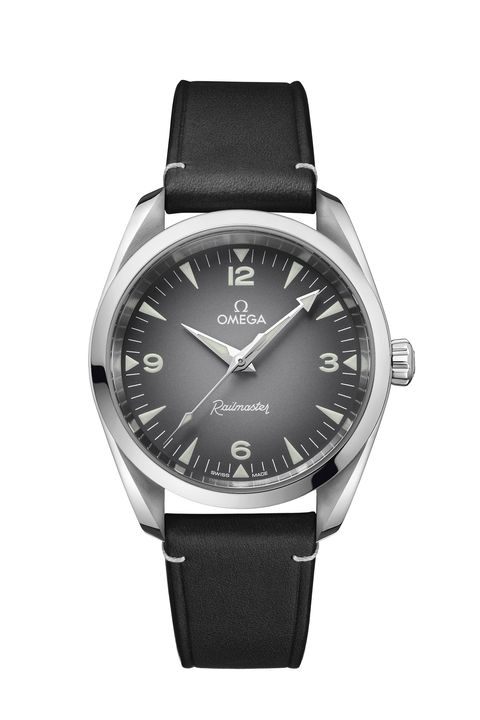 Omega Railmaster Lederarmband