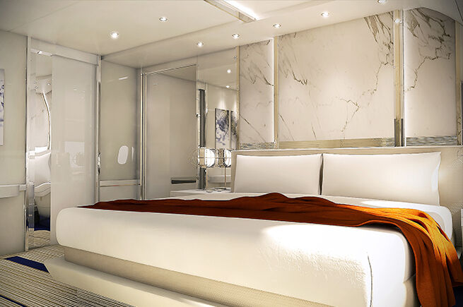 VIP-Master Bedroom des Dreamliner 787-9