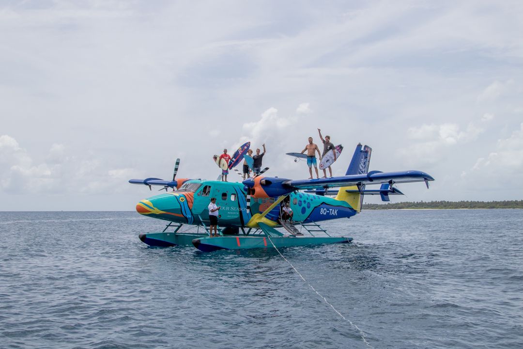 Four Seasons Malediven Surf-Safari