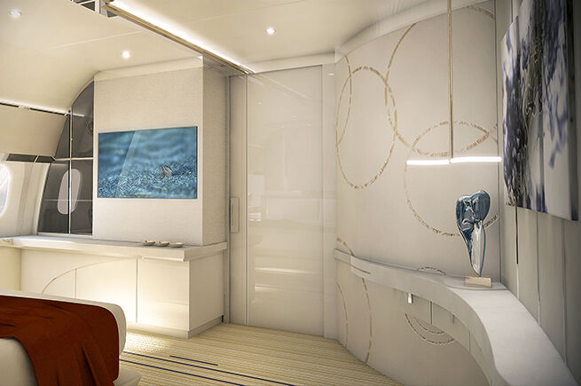 VIP-Master Bedroom des Dreamliner 787-9