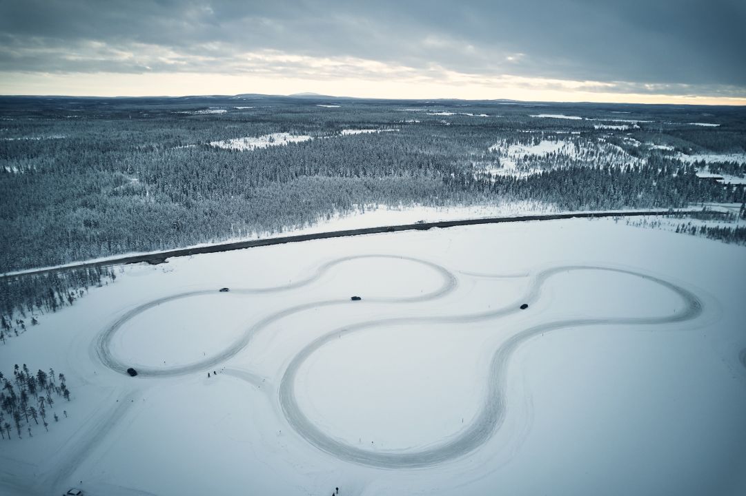 Porsche Ice Experience Driving Area