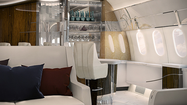 VIP-Bar Dreamliner 787-9