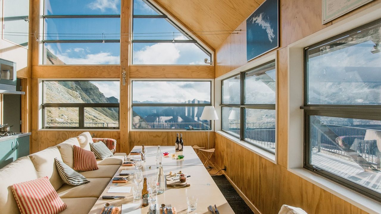 Whare Kea Chalet Interior