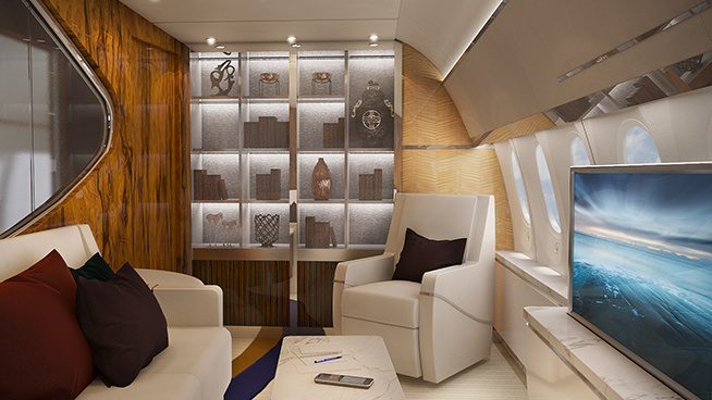 VIP-Guest Room des Dreamliner 787-9