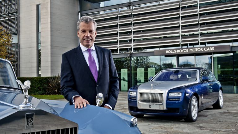 Torsten Müller-Ötvös, der Geschäftsführer von Rolls-Royce. Rolls-Royce Torsten Müller-Ötvös