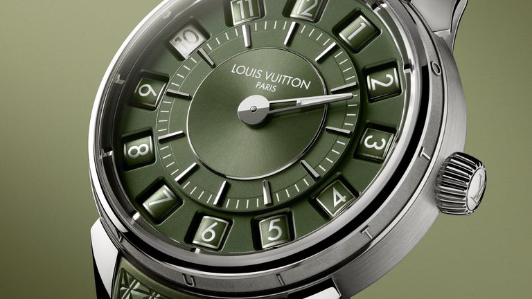 Louis Vuitton Tambour Spin Time Green
