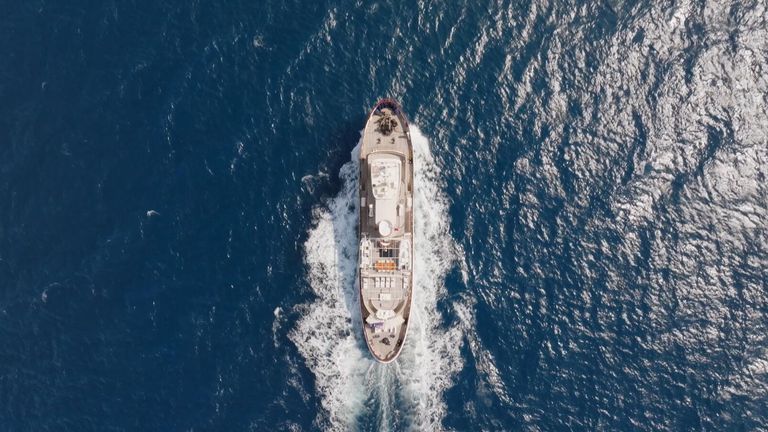 Expeditionsyacht Prometej