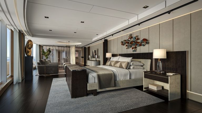 Skyview Regent Suite Schlafzimmer