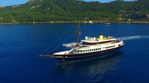Eine wahre Luxusyacht: Die Clarity Bilgin 160 Classic-II. Luxusyacht: Clarity Bilgin 160 Classic-II